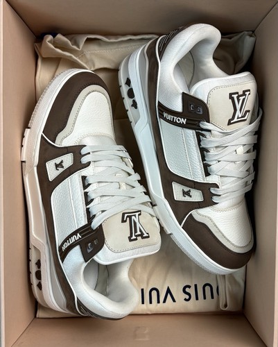 Louis vuitton mocha trainer - louis, lv