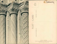 Architectural Photo S Smith of Lincoln Decorated Columns 