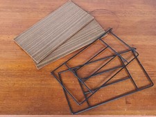 String Shelf 60s Book Shelf Walnut Vintage Wall Shelf Shelf System Danish 60s