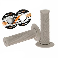 RFX PRO SERIES HANDLEBAR GRIPS GREY & ORANGE X DONUTS KTM EXC 125 200 250 300