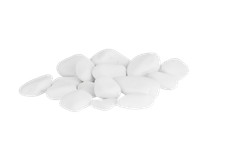 Natural Stones for gas fires bioethanol  white replacement coals/pebbles 1kg