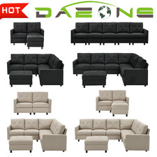 Modular Sectional Sofa Set -