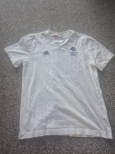 Adidas team white graphic - team,