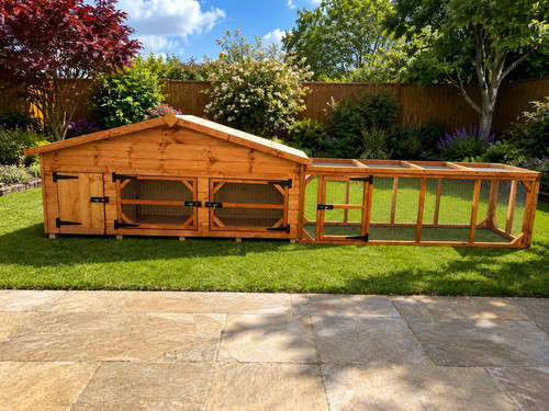 Rabbit hutch and - rabbit,