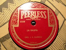 MEXICAN JUAN S. GARRIDO Orq La RASPA/ Pastelitos de Amor Samba PEERLESS 2238