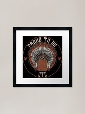 Native American Proud To Ute