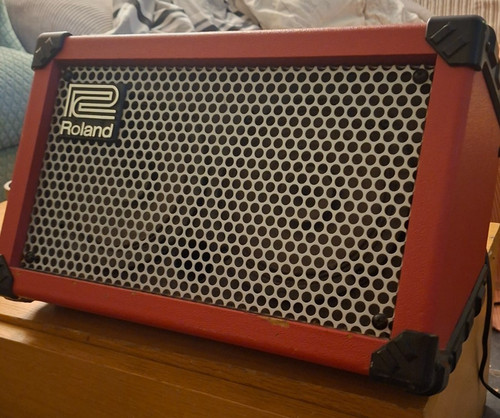 Roland cube street red battery - roland,
