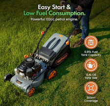 VonHaus Petrol Lawnmower