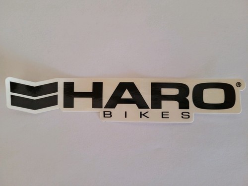 Haro bikes black sticker decal - haro,