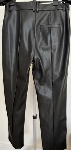 Women black faux - m&s,