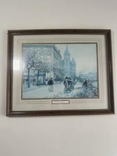 Vintage Framed French Print