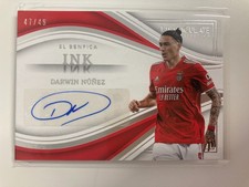 PANINI IMMACULATE COLLECTION SOCCER 23/24 DARWIN NUNEZ SL BENFICA AUTO 47/49