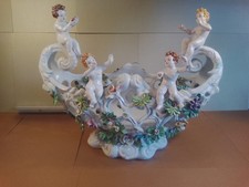 Benrose Capodimonte Porcelain Centrepiece Fruit Bowl