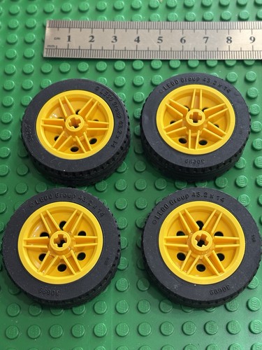 Lego large yellow - yellow, spoked