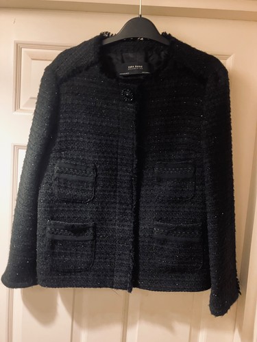 Zara black tweed - ,