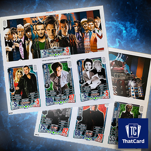 Topps doctor who alien - topps,