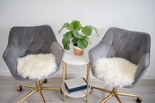 Genuine sheepskin seat pads