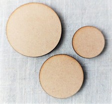 Wooden Circles Craft Shapes