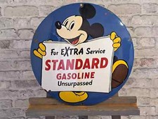 STANDARD Enamel Sign ø 19.7"