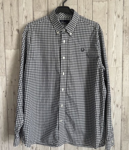 Fred perry gingham shirt size - fred,