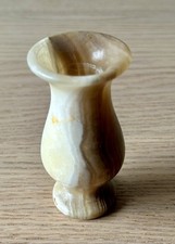 Small vintage hand carved onyx - small,