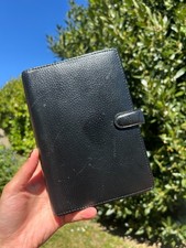 Filofax Finsbury Black Leather