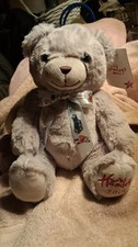 Hamleys Christmas Grey Teddy