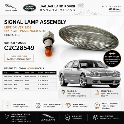Genuine jaguar 2006 2009 xj8 - genuine, 2006-2009