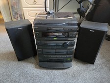 Sony LBT-N255 Hi-Fi System 5CD Changer Cassette Radio Record Player