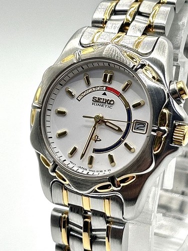 Seiko kinetic watch 3m22 - seiko,
