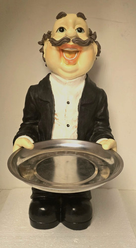 2ft butler waiter resin - 2ft,