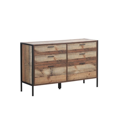 Rustic oak bedroom set - rustic,