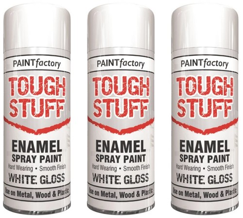 400ml enamel white gloss - x,