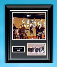 UB40 Signed Photo Framed & COA