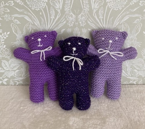 Hand knitted set three - set, of