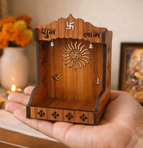 Small mandir altar made - altar, of