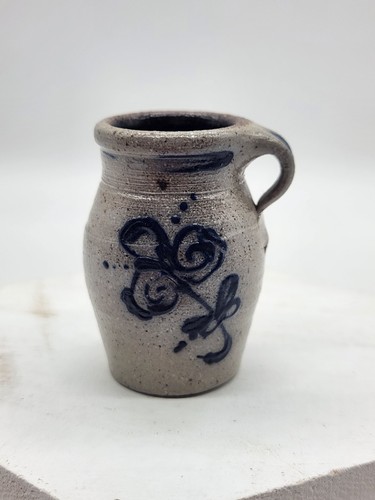 1991 rowe pottery salt - 1991, glaze