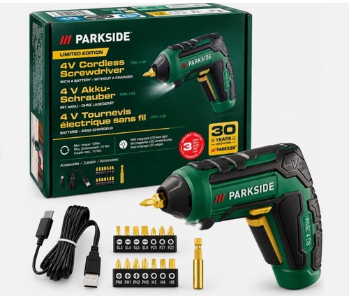 Parkside cordless - parkside, 4v