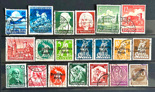 German classic stamps - -, lot