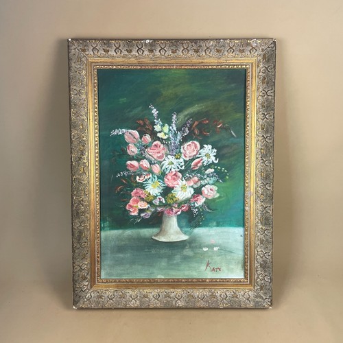 Original floral oil painting - original,