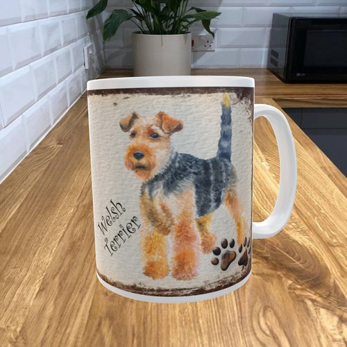 Welsh terrier 11oz coffee mug - welsh,