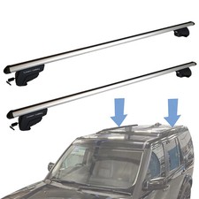 Aerodynamic Roof Rack Bar System for Land Rover Discovery 4 2009- on T Rails