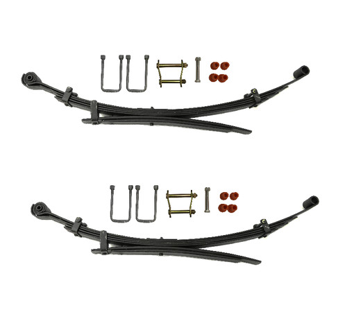 Pair rear leaf springs with - rear,