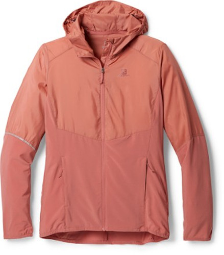 Salomon agile hoodie jacket - fz,