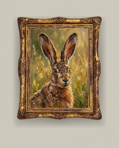 Hare wall art print - hare, print,