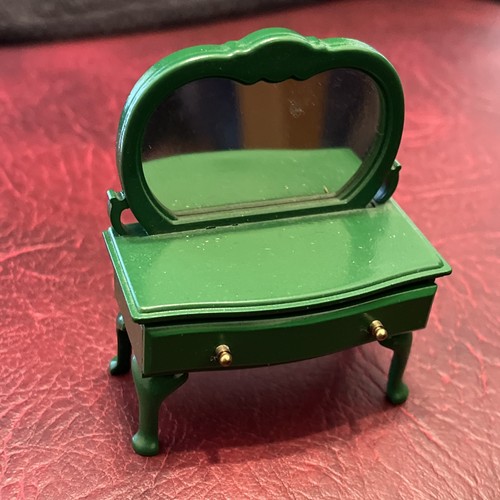Green dressing table mirror - &,