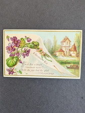 Victorian Xmas Greeting Card
