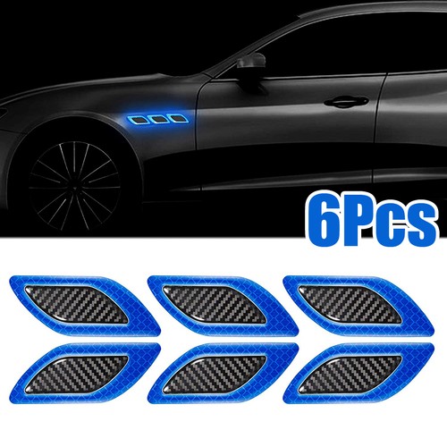 Blue reflective strip tape - 6x,