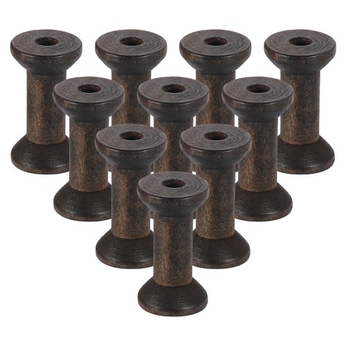 25pcs wooden empty spool 8 - 25pcs, 0.8"