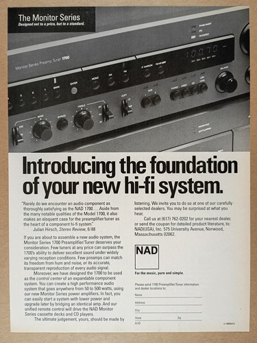 1989 nad monitor series - 1989,